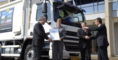 Przekazanie pierwszego DAF CF75 EEV firmie Roteb